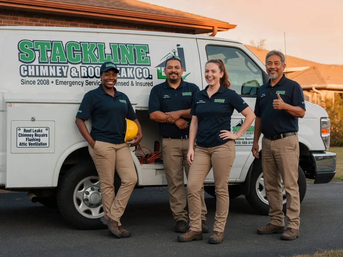 Chimney flashing repair company in Mooringsport, LA